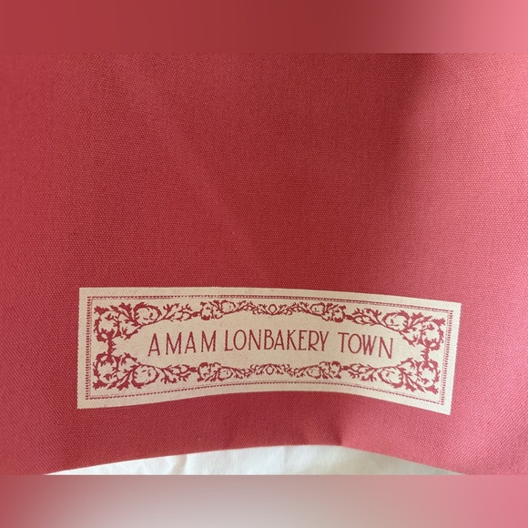 Valentino Canvas Tote Bag Pink Logo Amam Bakery Town London Tote Novelty GWP New - Picture 6 of 7